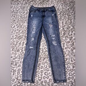 rue21 Skinny Jeans Bundle Juniors Size 5 Distressed & Classic